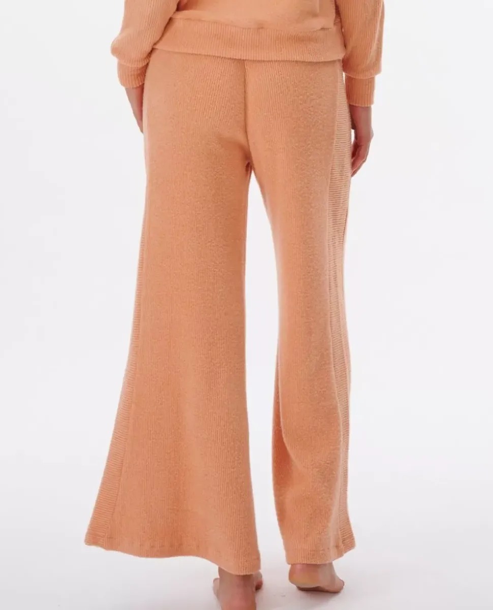 Calça Confortável De Perna Larga