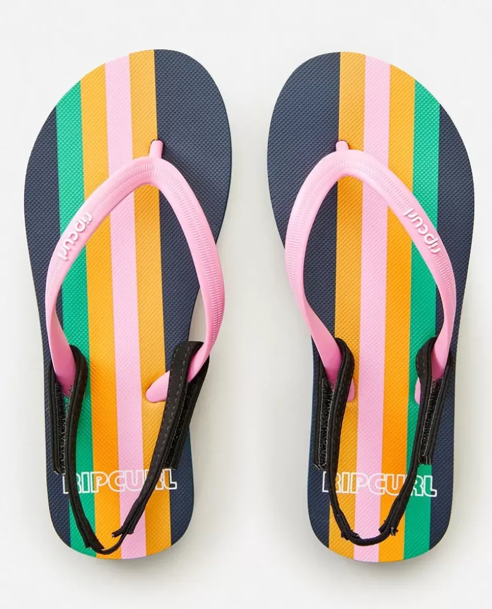 Calçado Aberto Surf Revival Stripe Para Rapariga