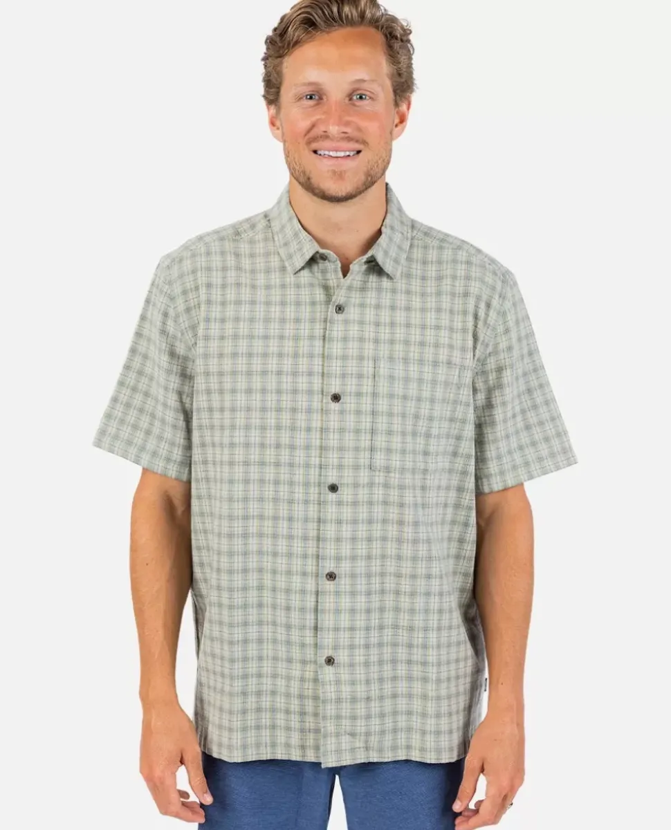 Camisa De Manga Curta Counter Check