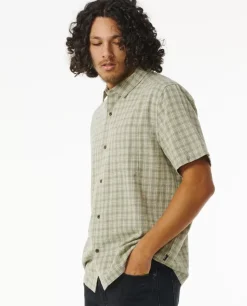 Camisa De Manga Curta Counter Check