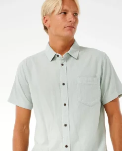 Camisa De Manga Curta Lavada