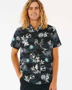 Camisa De Manga Curta Salt Water Culture Botanica
