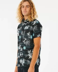 Camisa De Manga Curta Salt Water Culture Botanica