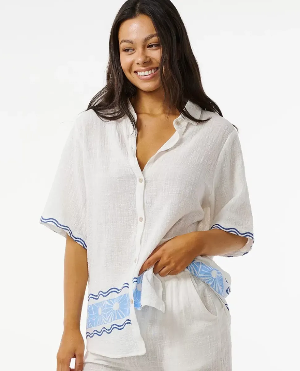 Camisa Estampada Santorini Sun