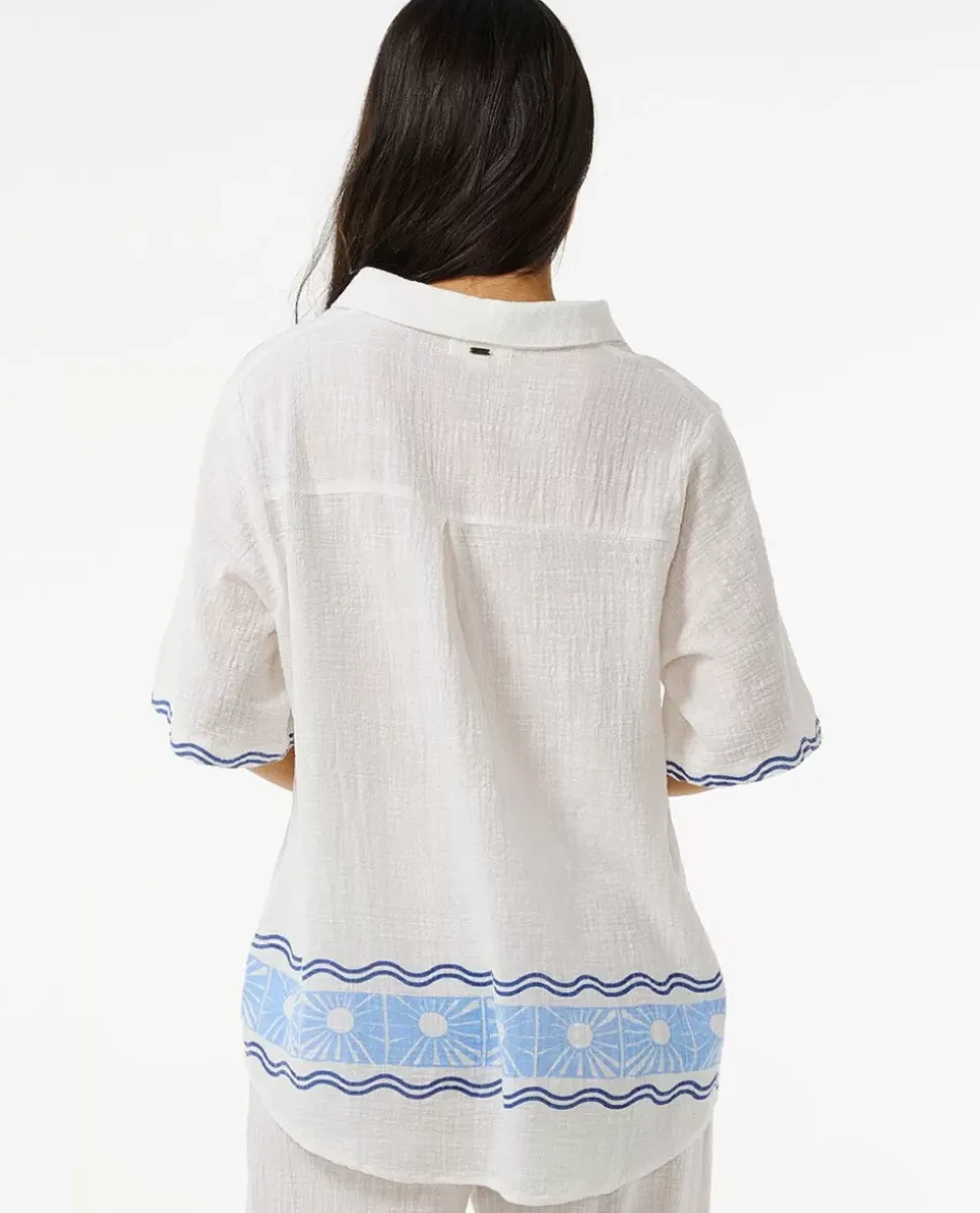 Camisa Estampada Santorini Sun