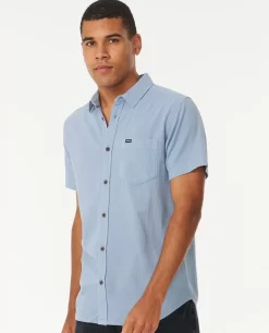 Camisa Washed De Manga Curta