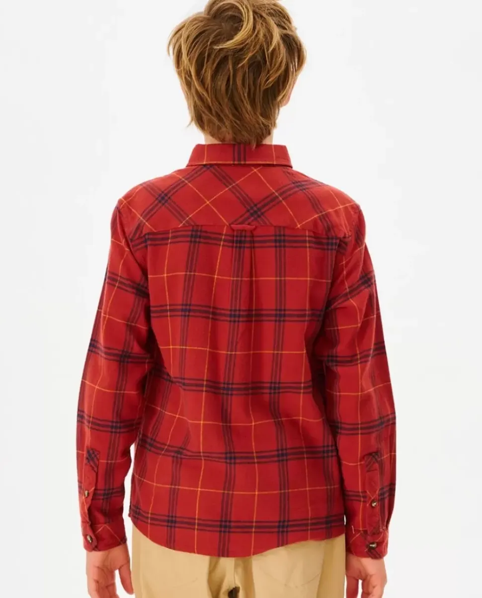 Camisa Xadrez De Flanela Para Rapaz