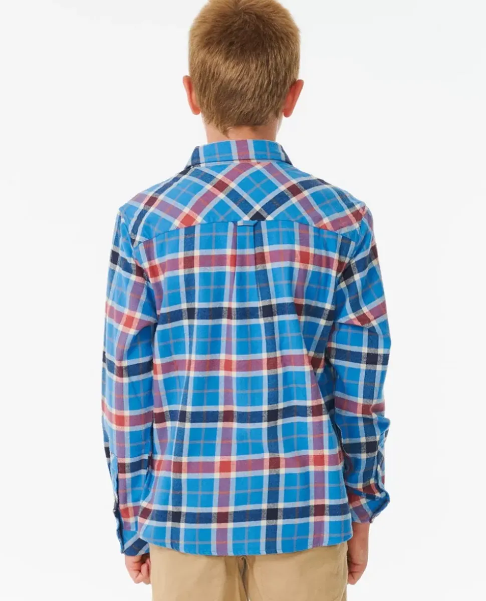 Camisa Xadrez De Flanela Para Rapaz