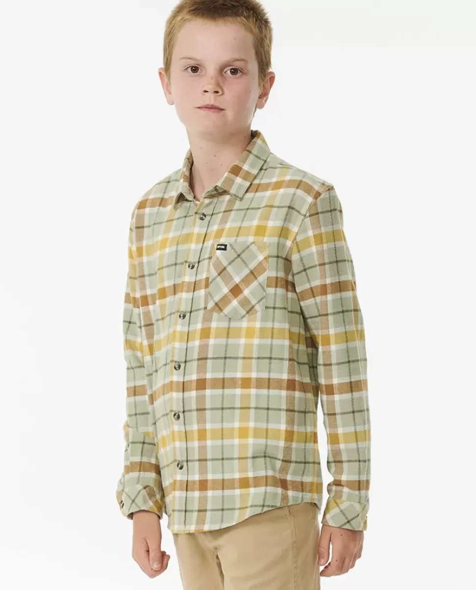 Camisa Xadrez De Flanela Para Rapaz