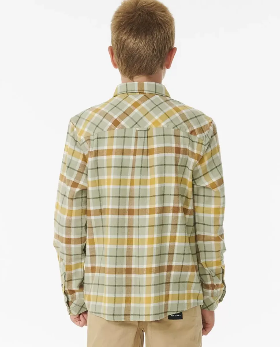 Camisa Xadrez De Flanela Para Rapaz