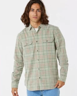 Camisa Xadrez Em Bombazine Salt Water Culture
