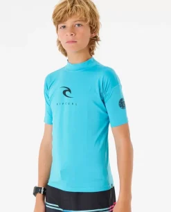 Camisola De Licra Corps De Manga Curta Para Rapaz