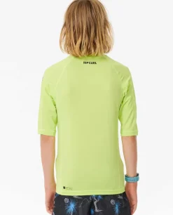 Camisola De Licra UPF De Manga Curta Brand Wave Para Rapaz