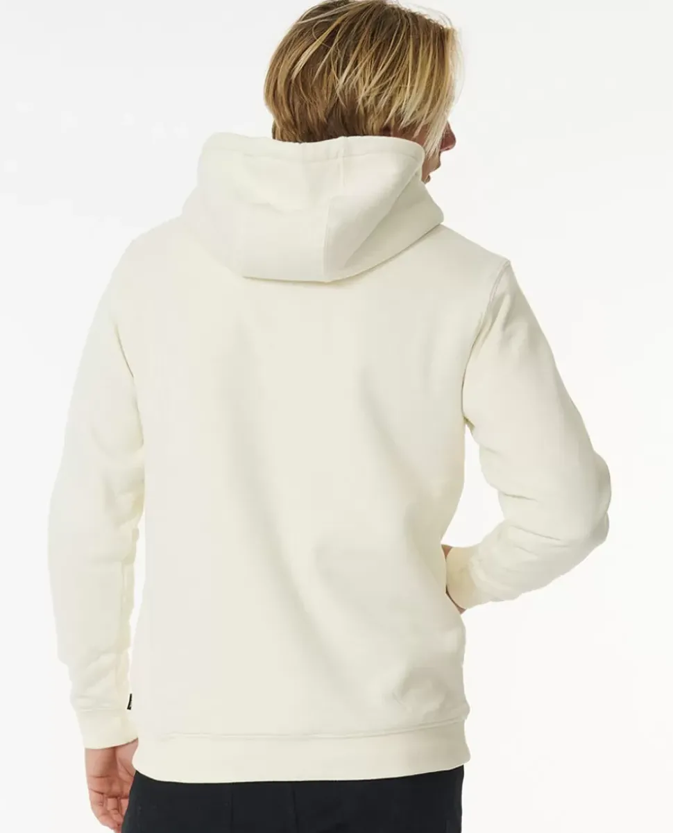 Camisola Em Velo Com Capuz E Fecho De Correr Marking Lined