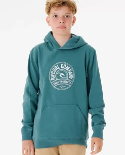 Camisola Em Velo Com Capuz Stapler Para Rapaz