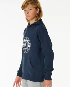 Camisola Em Velo Com Capuz Stapler Para Rapaz