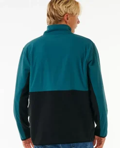 Camisola Em Velo De Gola Redonda Com Fecho De Correr Anti-Series Journey