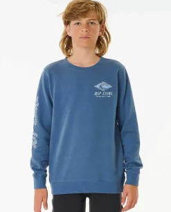 Camisola Em Velo De Gola Redonda Pure Surf Para Rapaz