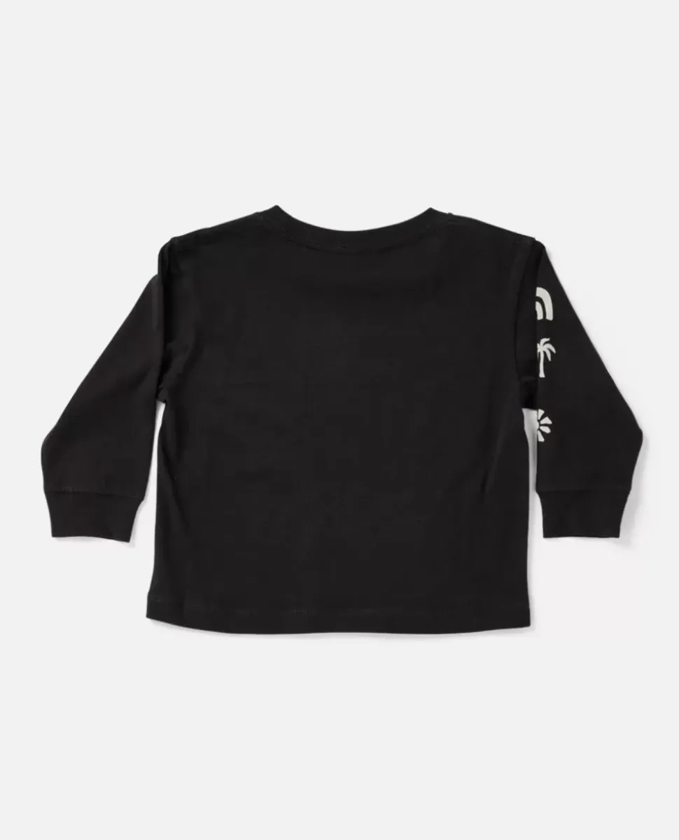 Camisola Mini Rainbow De Manga Comprida Para Rapariga