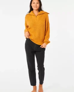 Camisola Seeker Com Fecho 1/4