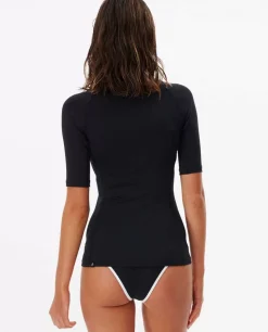 Camisola UV De Surf Clássica De Manga Curta