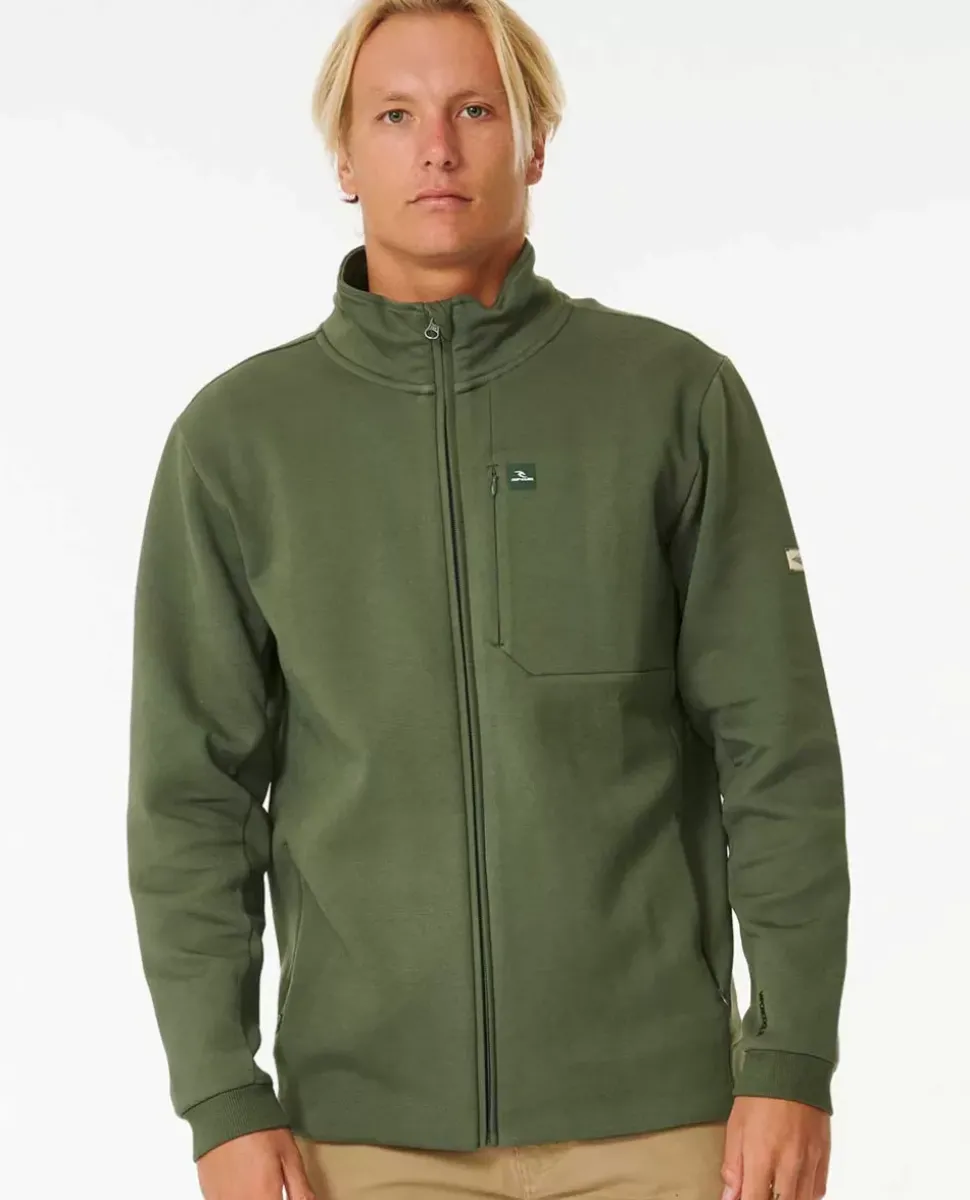 Camisola Vaporcool Crew Com Fecho Em Velo