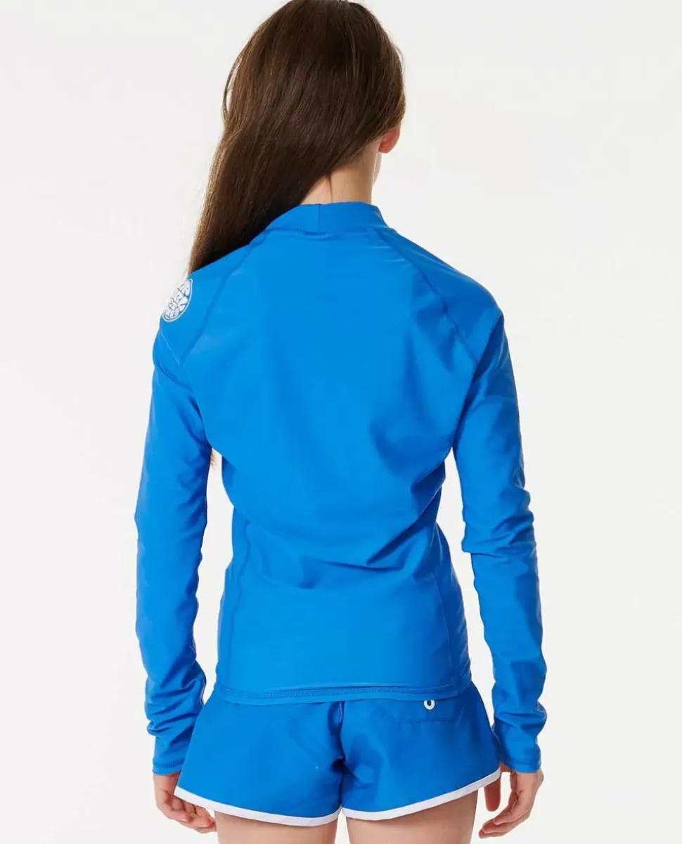 Colete De Manga Comprida Classic Surf Rash Vest Menina