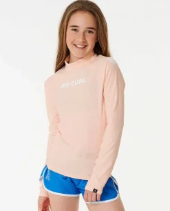 Colete De Manga Comprida Classic Surf Rash Vest Menina