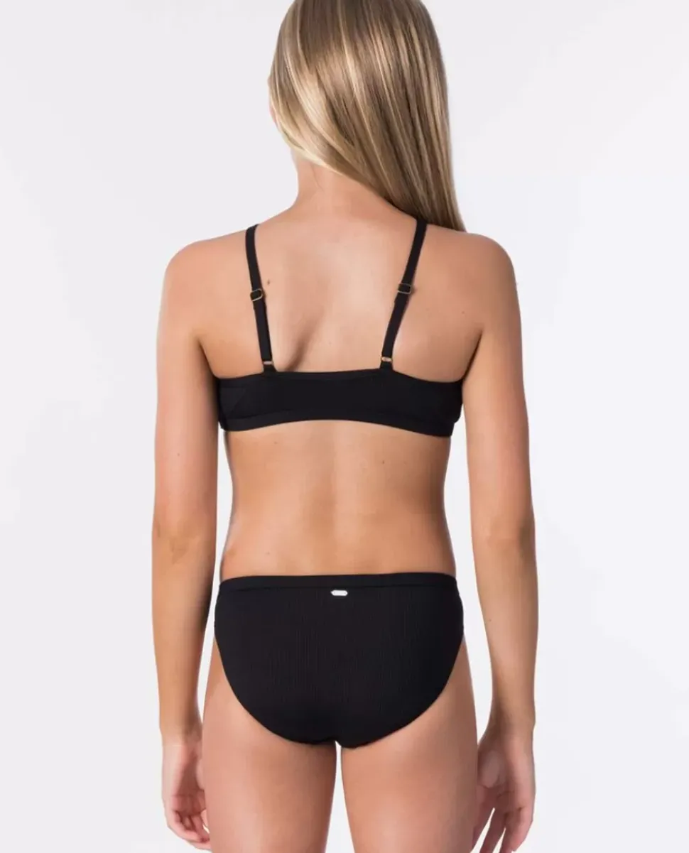 Conjunto De Biquíni Lux Rib Para Rapariga