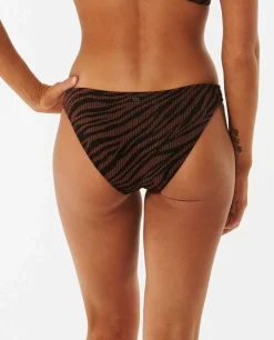 Cueca De Biquíni Completa Com Textura Sun Tribe