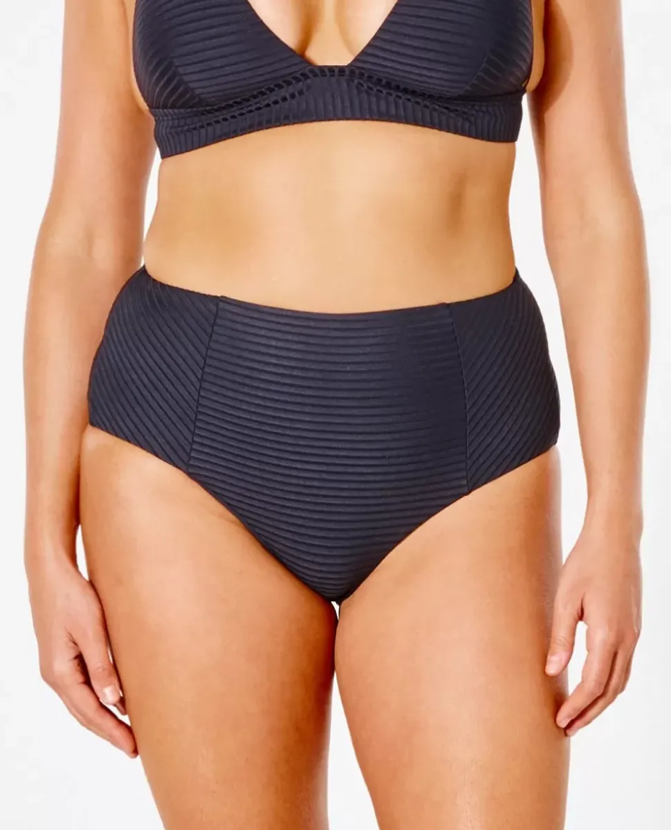 Cueca De Biquíni De Cintura Alta Cheeky Premium Surf