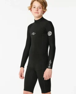 Fato De Mergulho De Manga Comprida Com Fecho De Correr Nas Costas 2/2 Junior Dawn Patrol