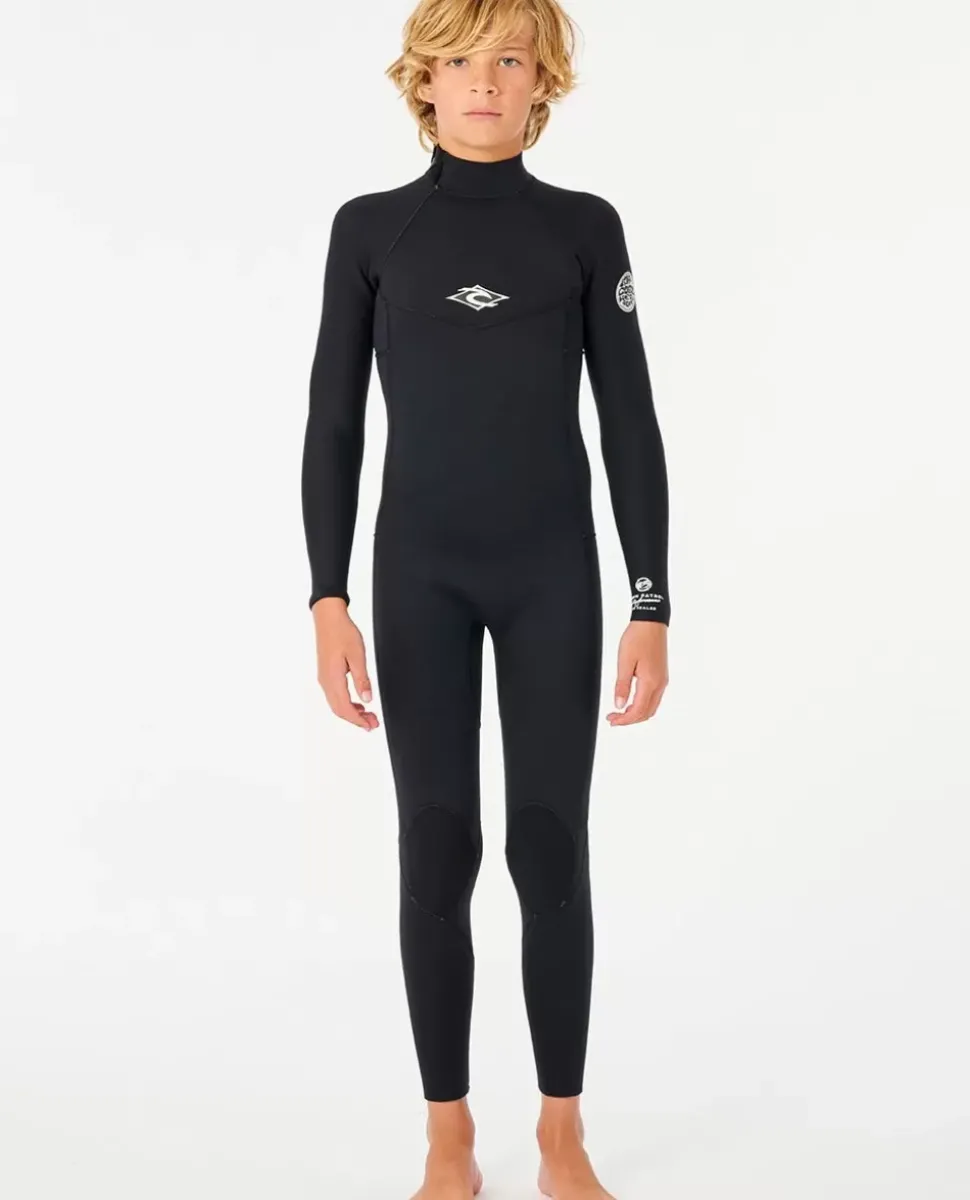 Fato De Mergulho Júnior Dawn Patrol 3/2 Com Fecho De Correr Atrás