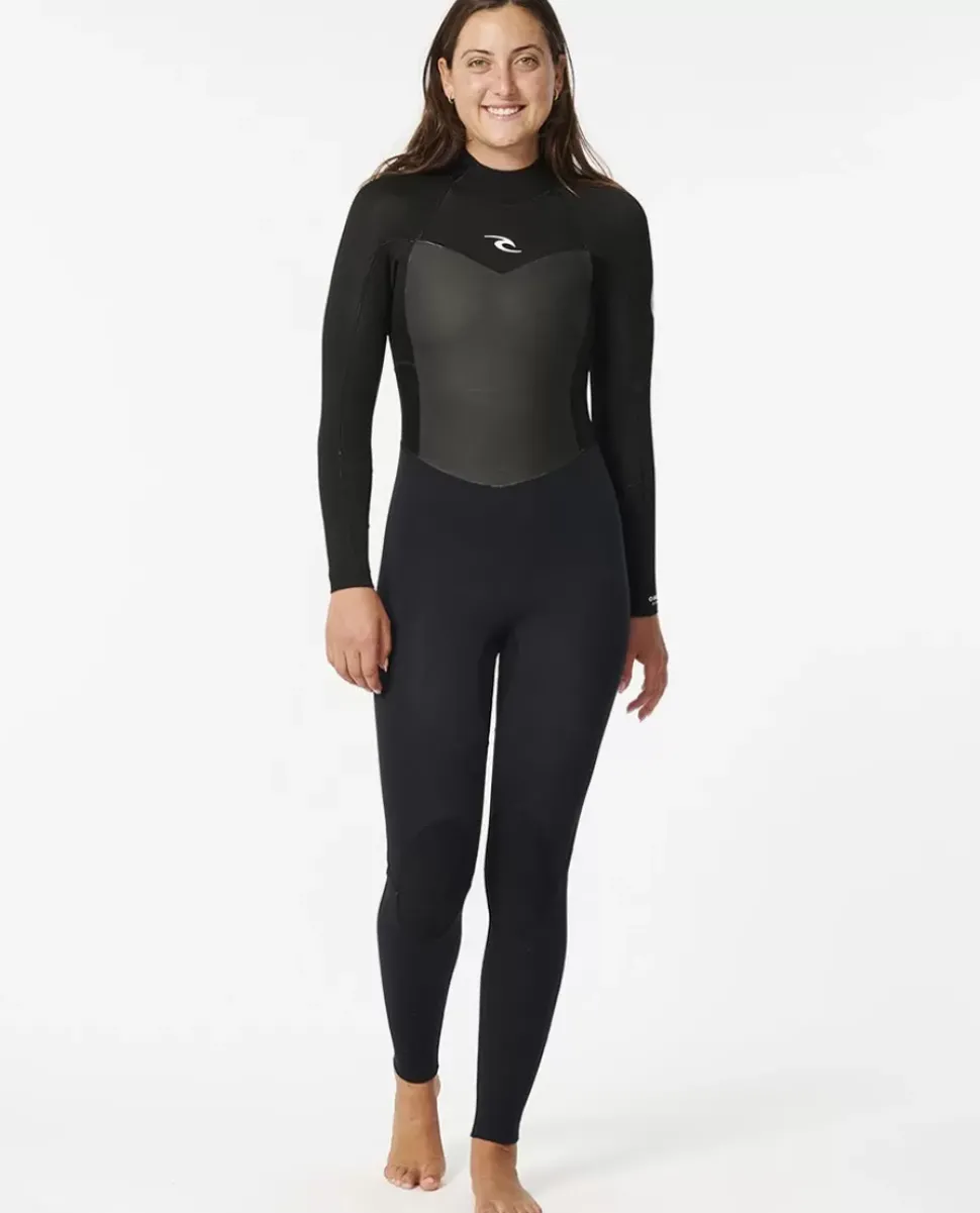 Fato De Mergulho Omega 4/3 Com Fecho De Correr Atrás Para Mulher