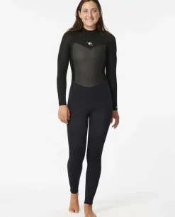 Fato De Mergulho Omega 3/2 Com Fecho De Correr Atrás Para Mulher