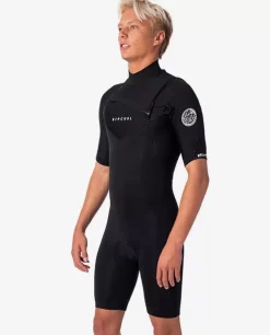 Fato De Primavera De Manga Curta Dawn Patrol 2mm Chest Zip