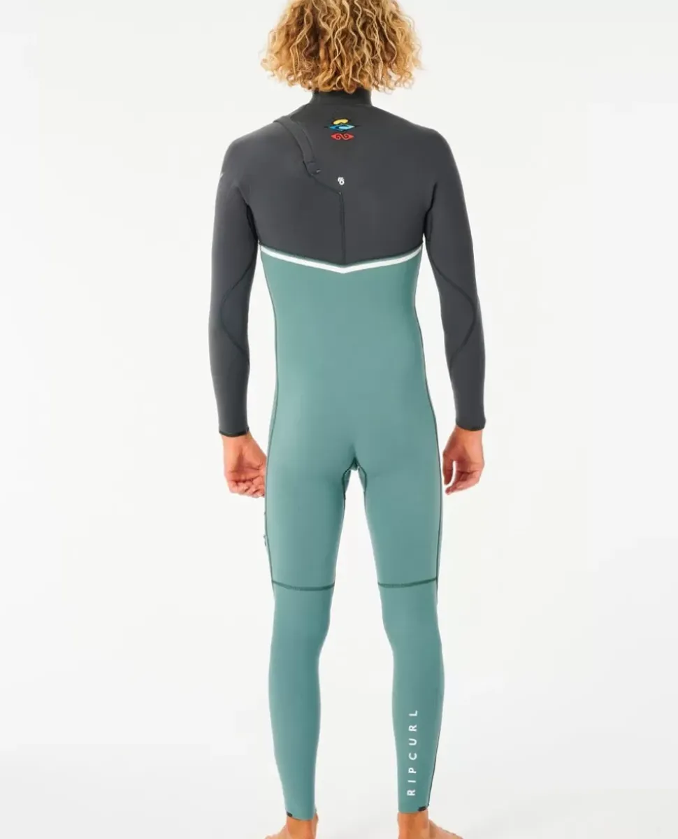 Fato De Surf E Bomb 3/2 Zip Free