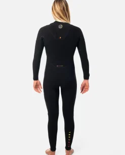 Fato De Surf Flashbomb Heat Seeker Sem Fecho 4/3 Para Mulher