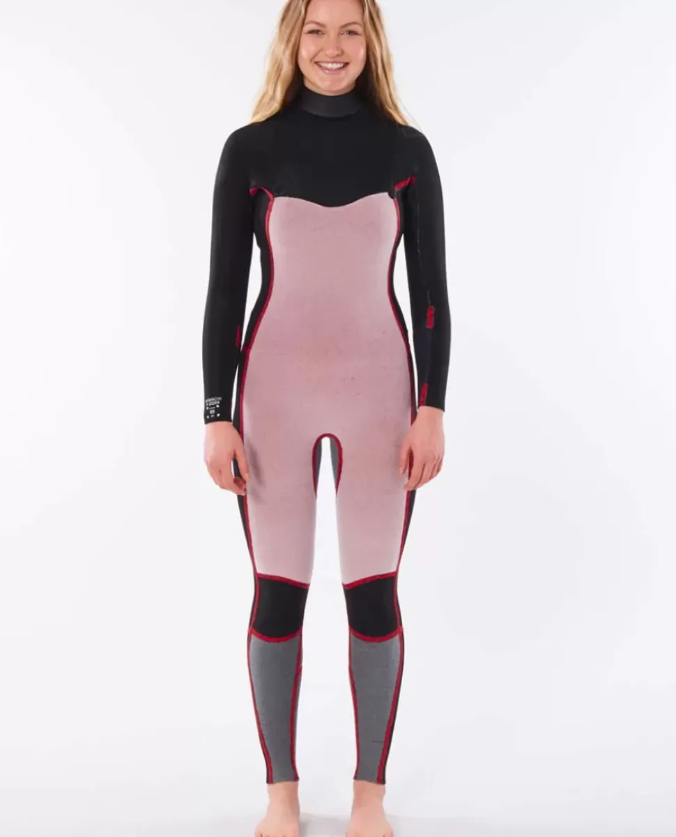 Fato De Surf Women Dawn Patrol 4/3 Chest Zip