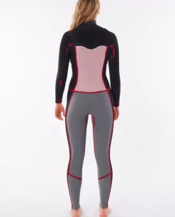 Fato De Surf Women Dawn Patrol 4/3 Chest Zip
