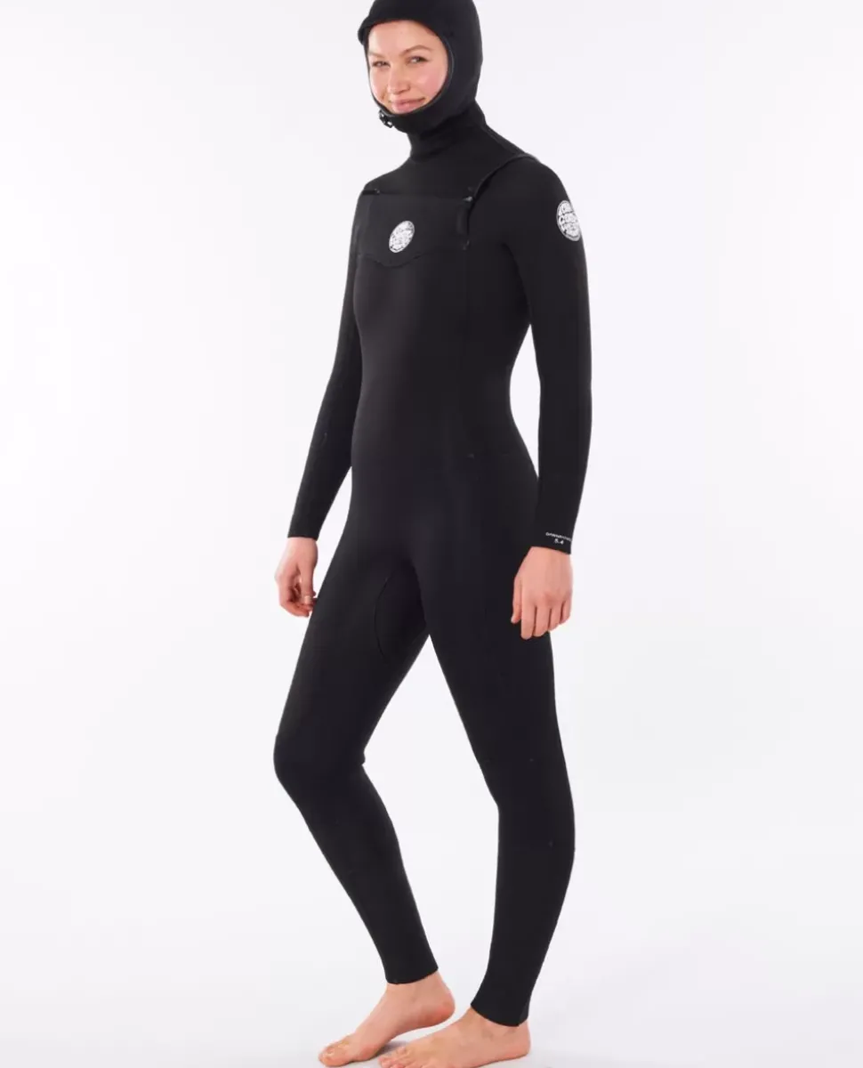 Fato De Surf Women Dawn Patrol 5/4 Chest Zip