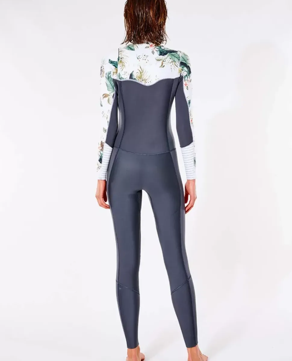 Fato De Surf Women Dawn Patrol 3/2 Chest Zip