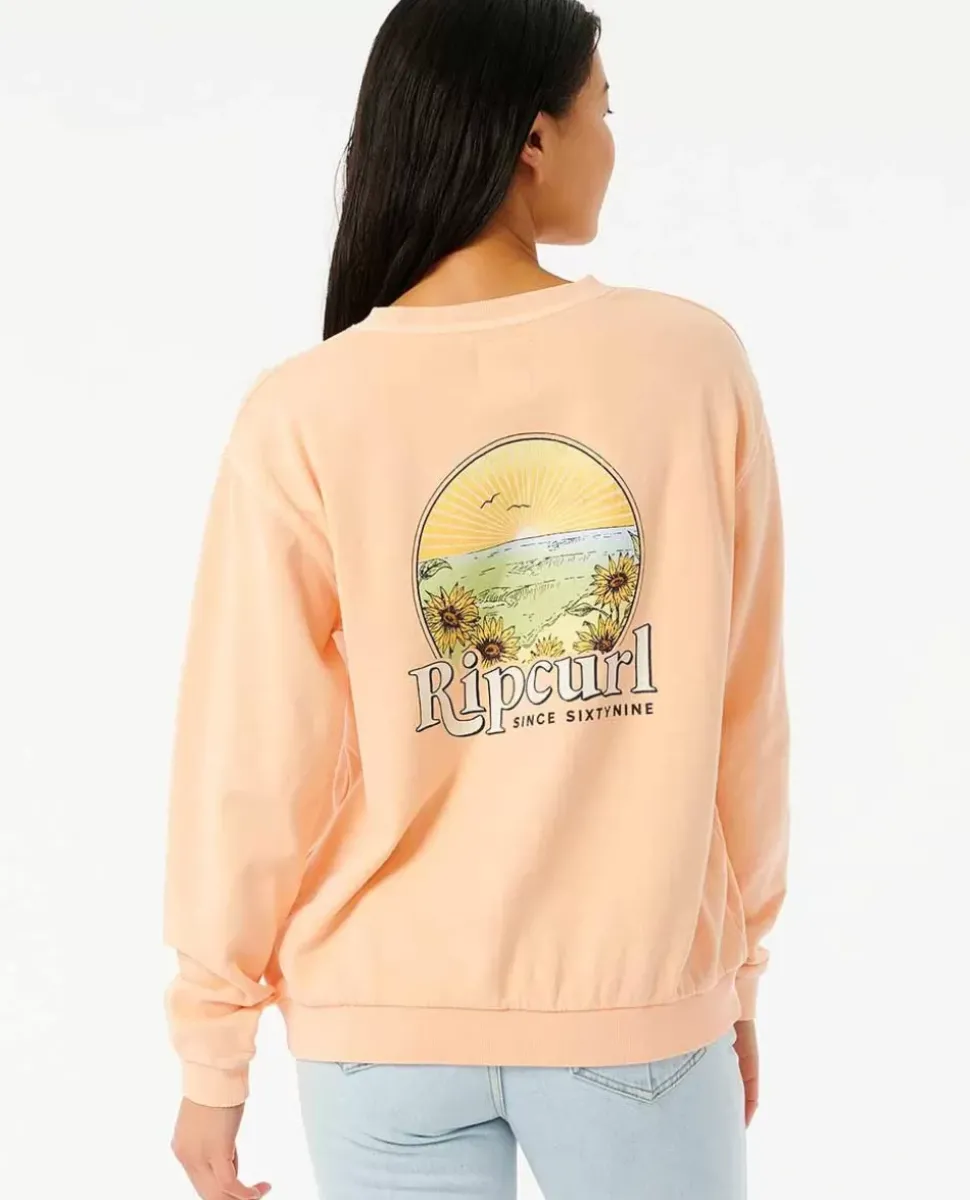 Golden Hour Relaxed Crew Em Velo