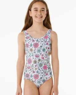 Hibiscus Heat One Piece- Girls (8-14 Years)