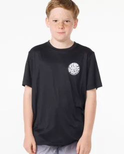 Icons Surflite UPF Short Sleeve Rash Vest Rapaz