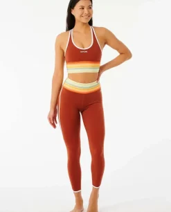 Leggings Run Swim Surf Print