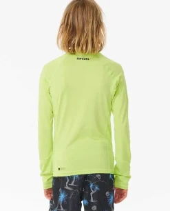 Marca Wave UPF Manga Comprida Rash Vest Rapaz