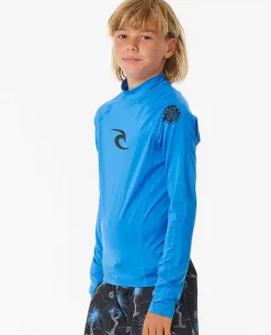 Marca Wave UPF Manga Comprida Rash Vest Rapaz