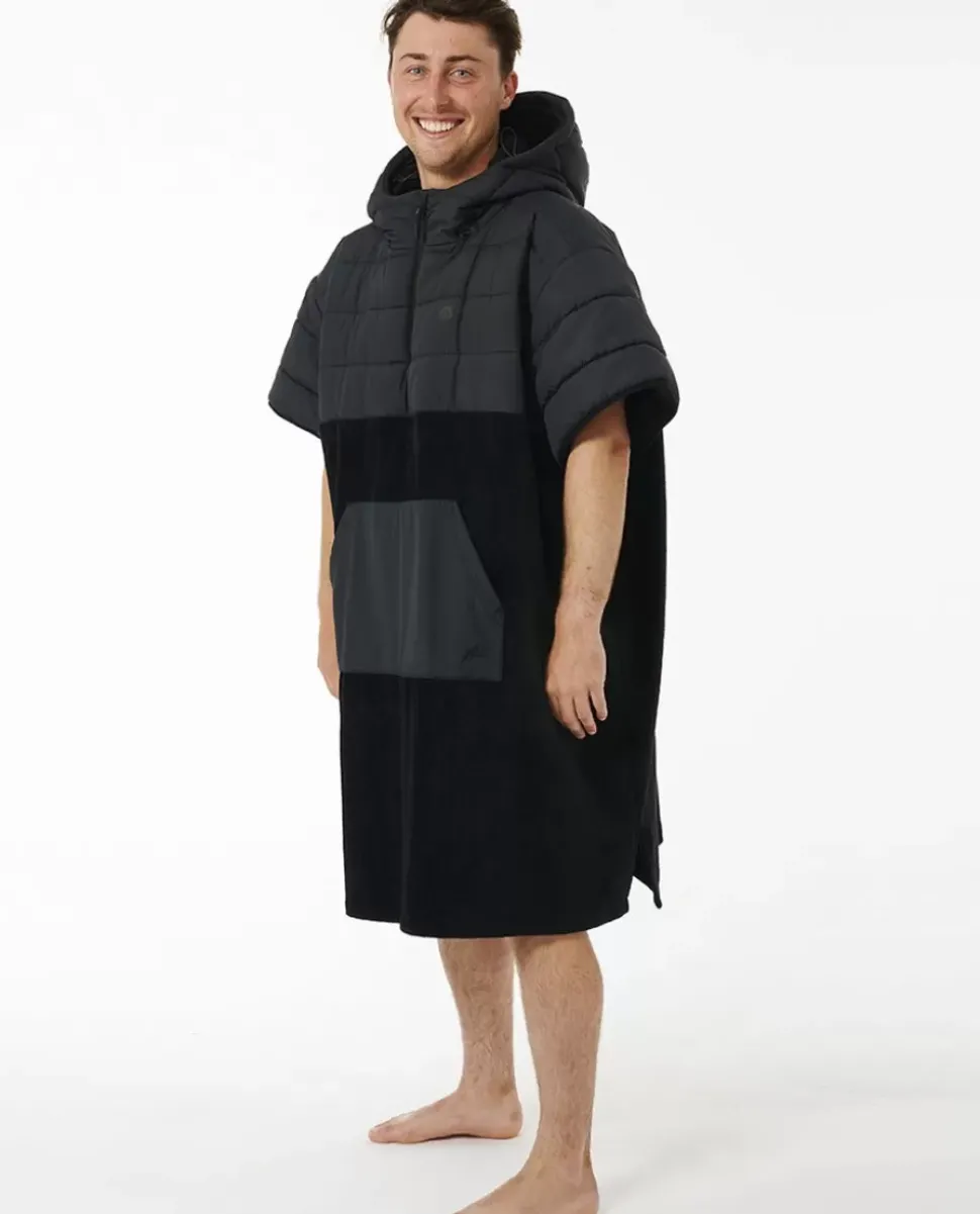 Poncho Com Capuz Anti-Series Puffer