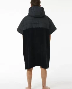Poncho Com Capuz Anti-Series Puffer